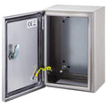 10 x 8 x 4'' NEMA 4X Steel Electrical Enclosure V8209