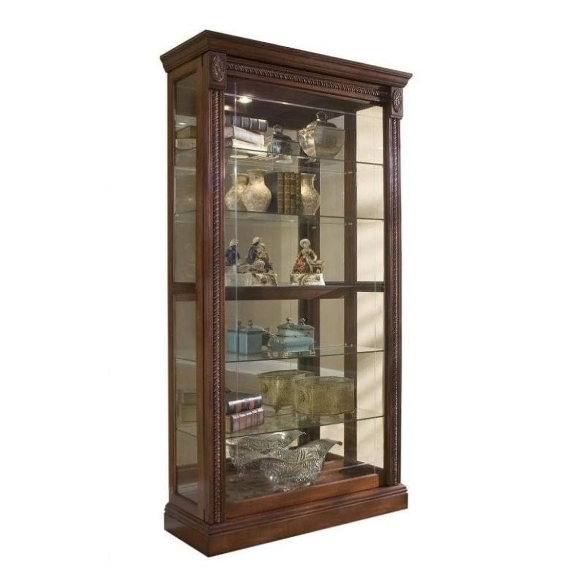 Cherry Curio Cabinet P92239
