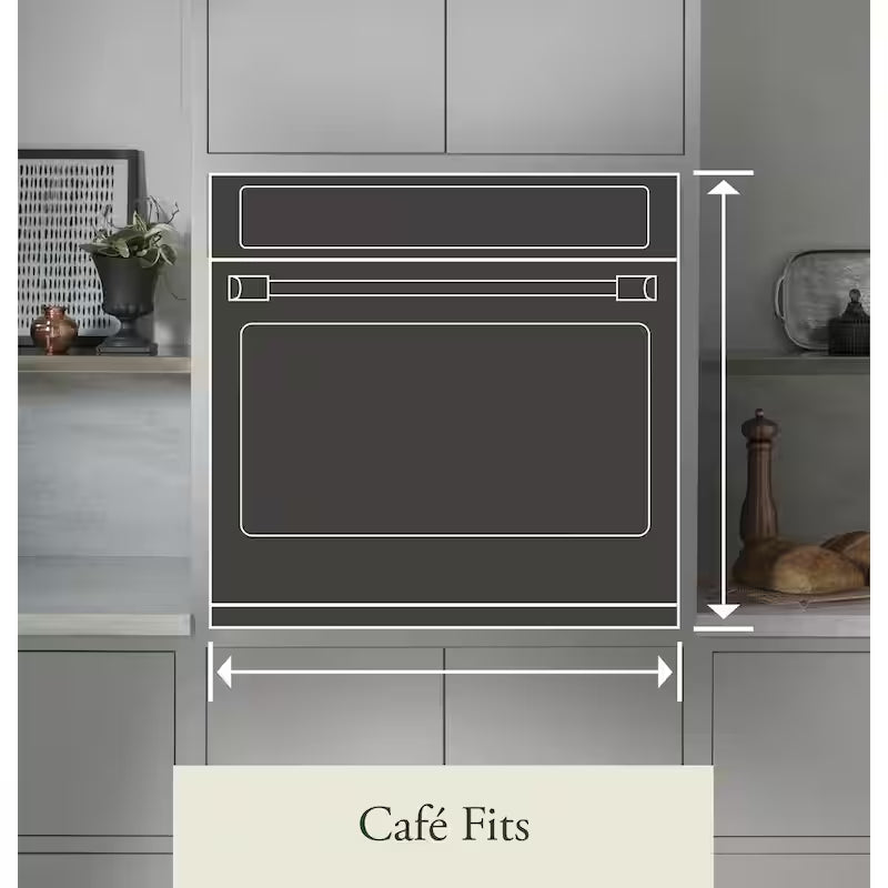 30 in. Smart Single Electric Wall Oven in Stainless Steel D504436