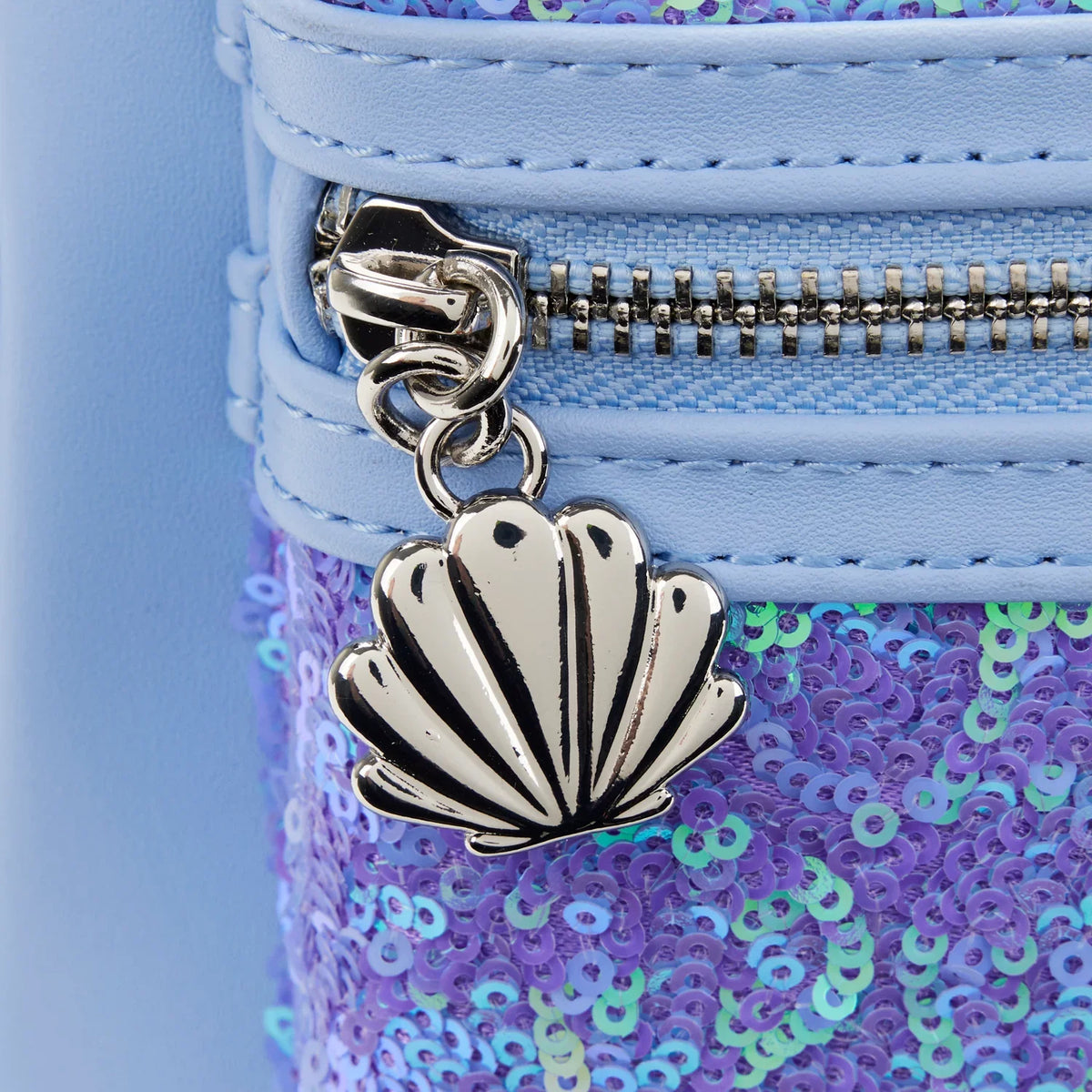 Purple Lavender Pastel Sequins Mini Backpack Q353793