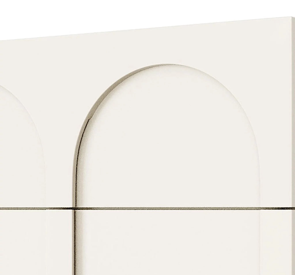 Half Gloss White 6 Drawer Dresser Z295327