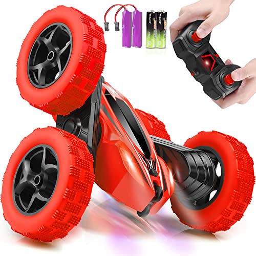 Remote Control Car 2.4GHz Stunt 4WD 360° Rotating Off Road Crawler Toy Car Blue R675101
