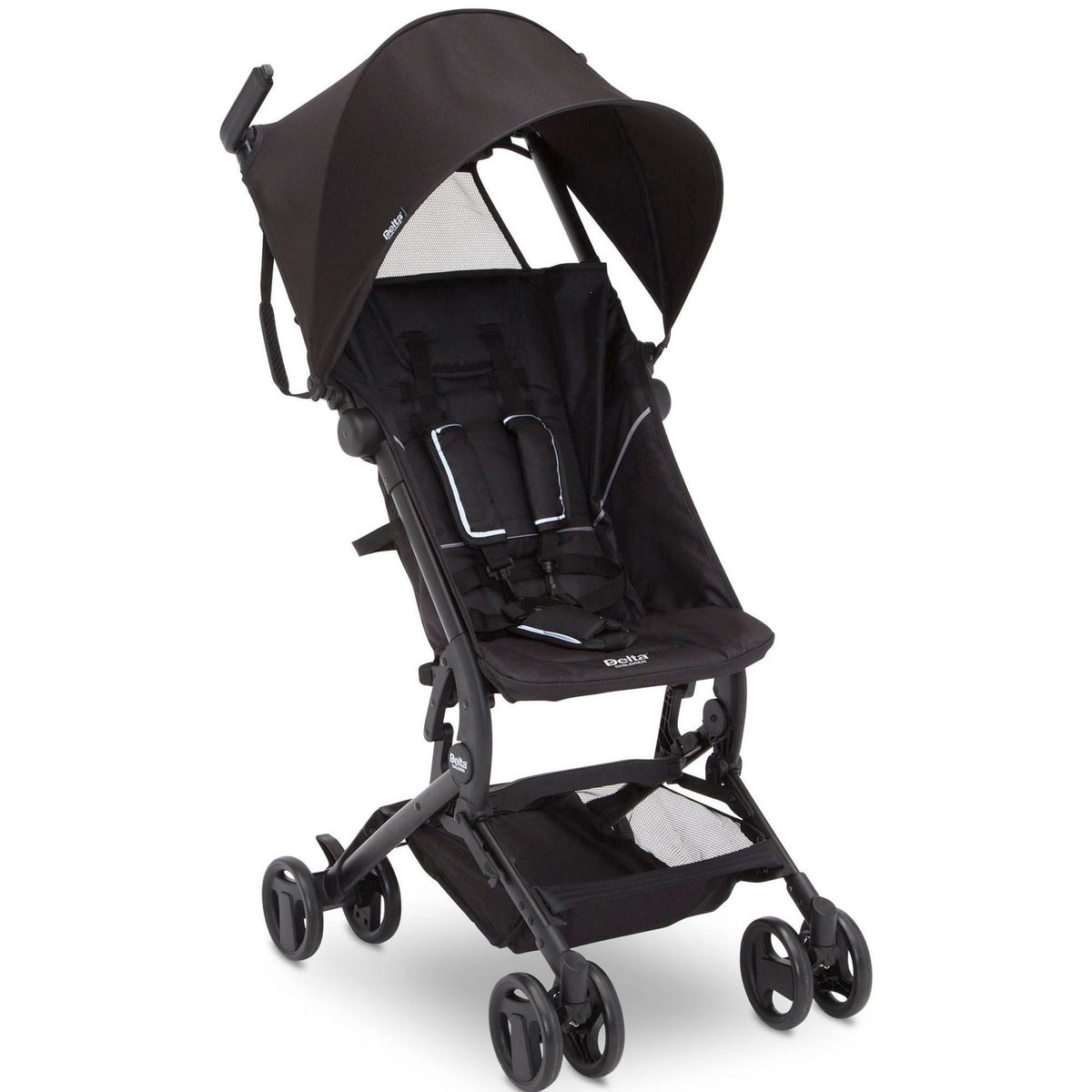 Black Recline Travel Stroller J2320
