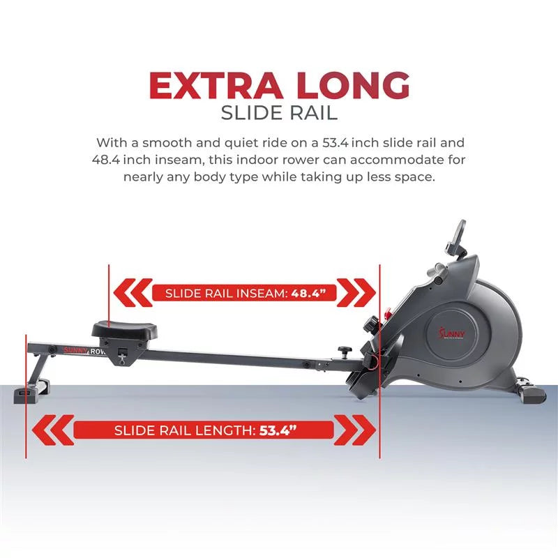 Magnetic Rowing Machine with Bluetooth Connectivity Q424