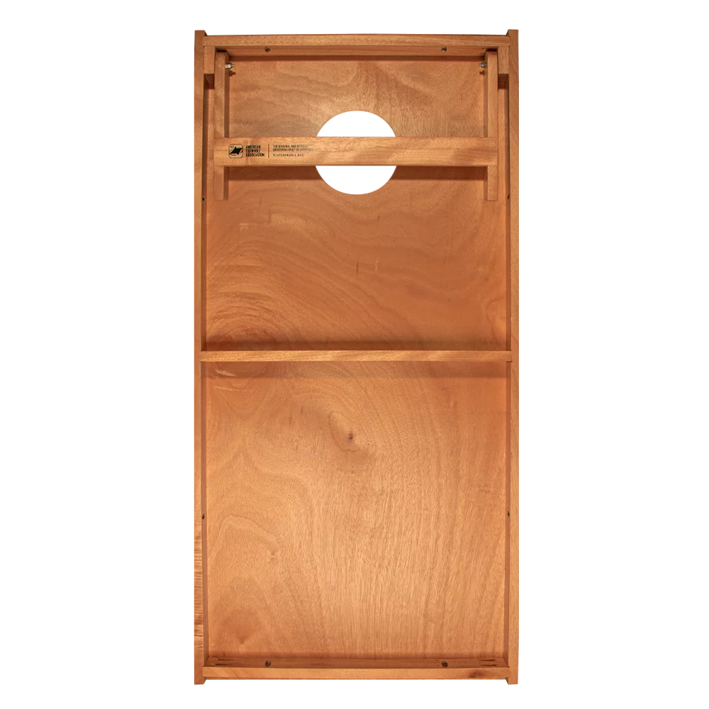 Wood Panel Cornhole Boards Toss Game Beanbag Set D971487