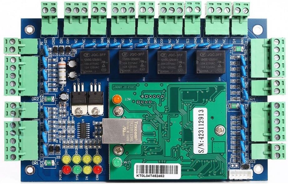 110V Door Access Control Board Kit Metal Power Box U167
