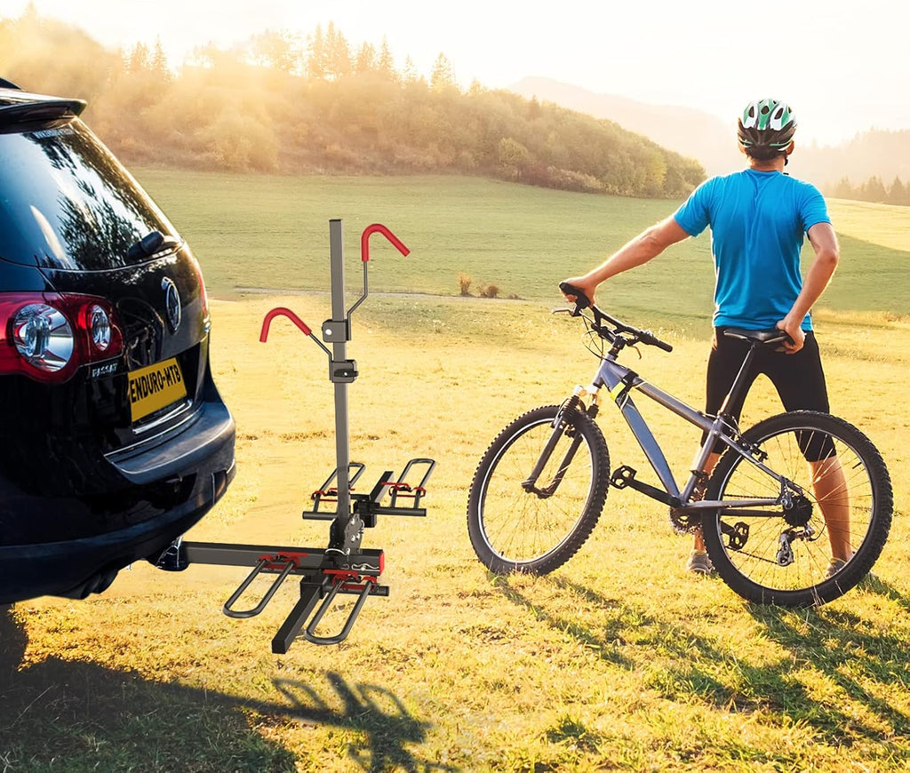 Hitch Mounted Foldable 2-Bike Rack M795