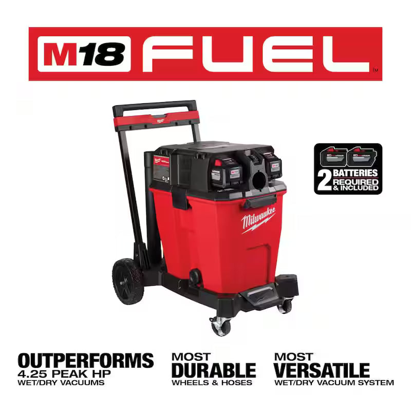 12 Gal. Cordless Wet/Dry Shop Vac Kit J4011