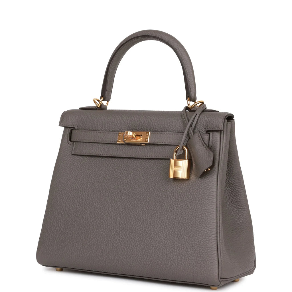 Etain Togo Leather Handbag A134