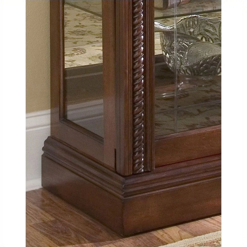 Cherry Curio Cabinet P92239
