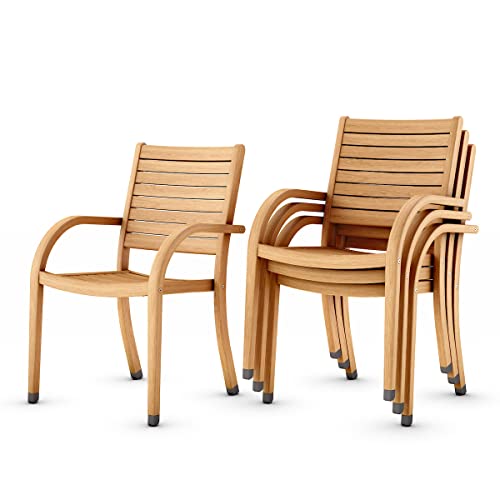 Extendable Patio Table Teak Finish H2169
