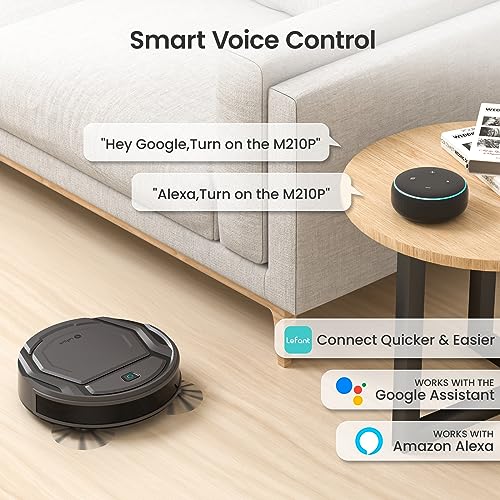 Robot Vacuum Cleaner, Super Thin, Powerful Suction, Quiet, Self-Charging, Grey N138187