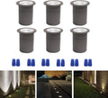 10W In-Ground Well Light, 12-24V, IP67 Waterproof, Pack of 6 C439
