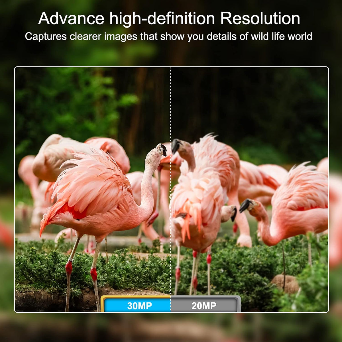 4K 30MP WiFi Bluetooth Trail Camera with Night Vision Motion Activated Waterproof K623