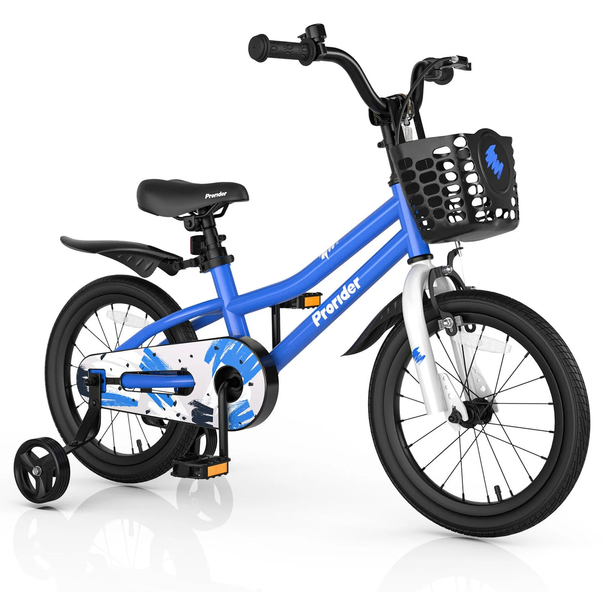 16'' Kids Bike with Training Wheels and Basket I85535