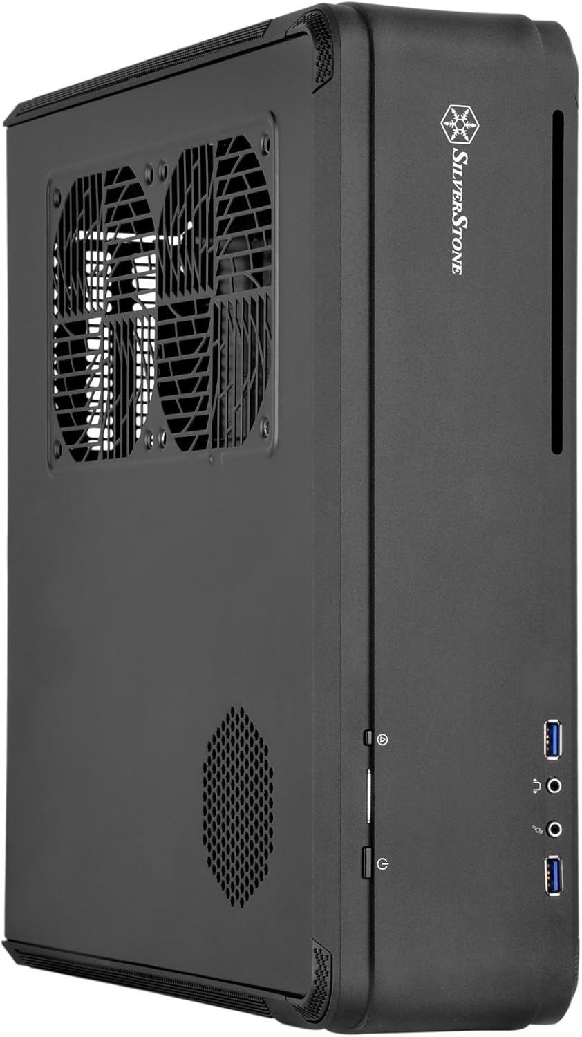 Black Aluminum ITX Computer Case C377