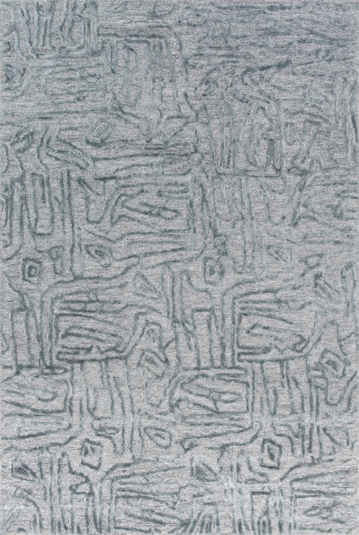 Lt. Blue 9'3 x 13' Rug L536