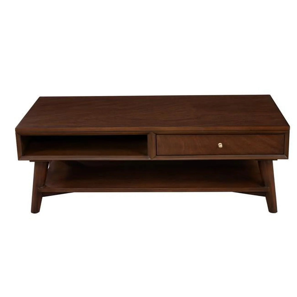 Wood 1 Drawer Coffee Table N2438