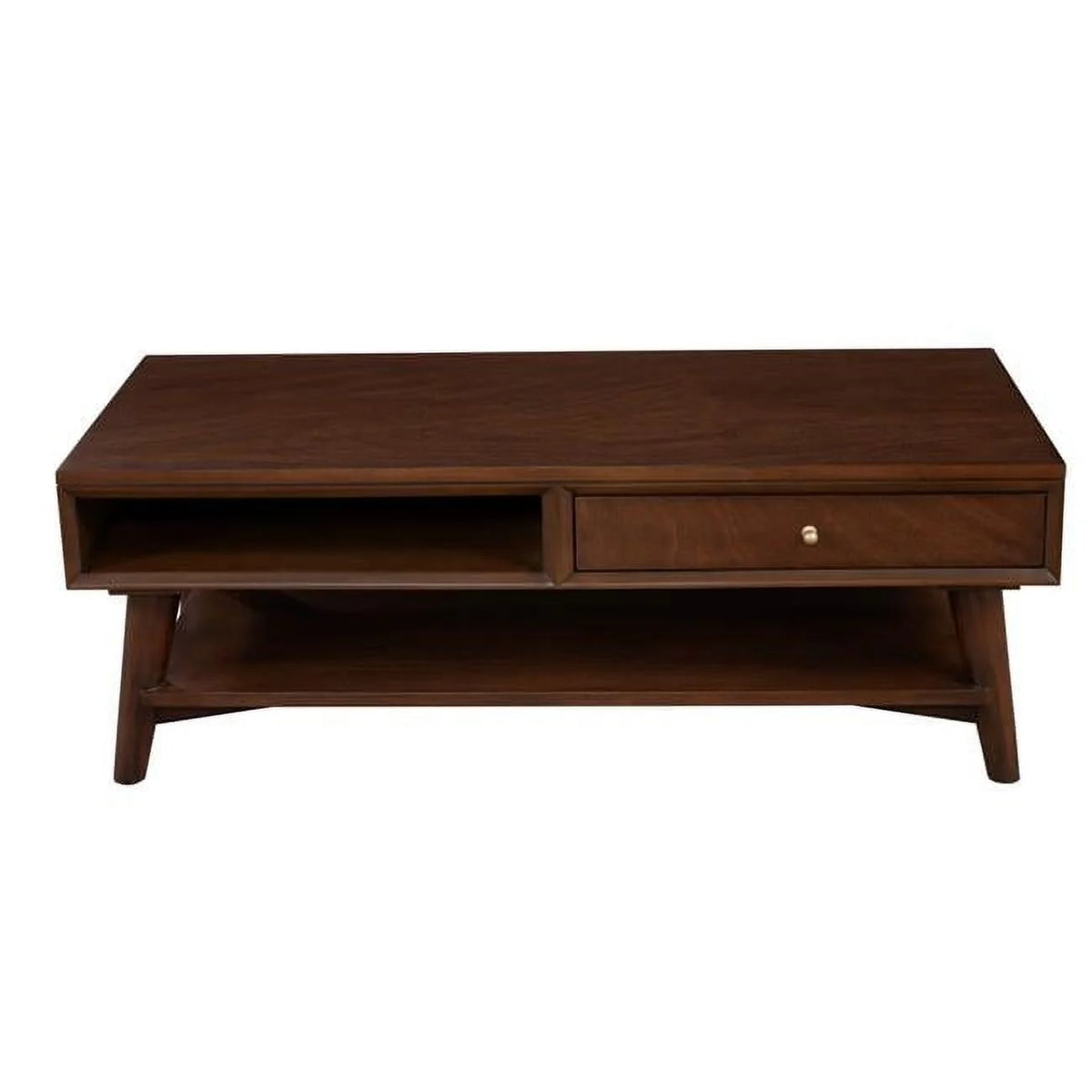 Wood 1 Drawer Coffee Table N2438
