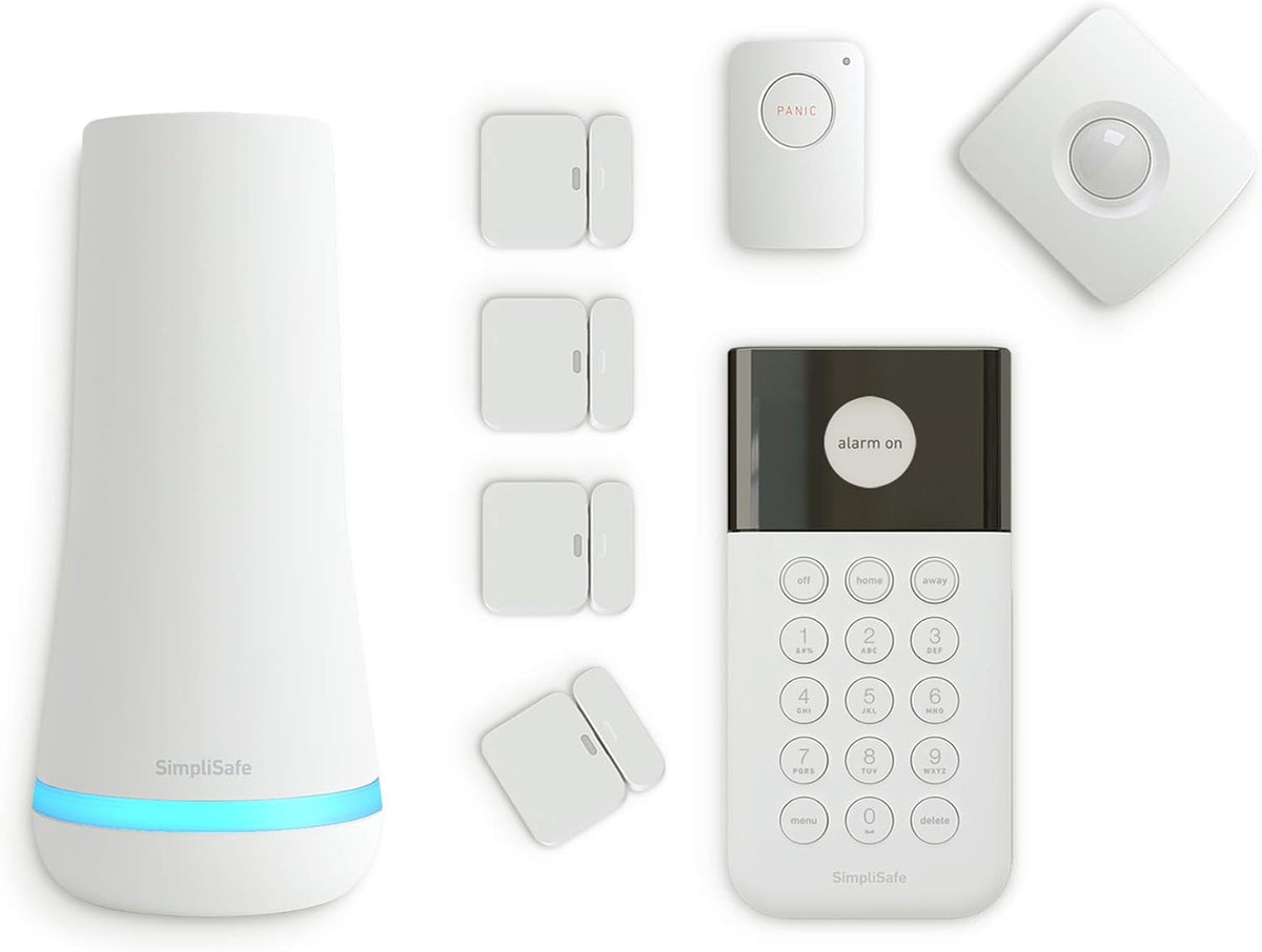 9 Piece Wireless Home Security System with HD Camera V4282