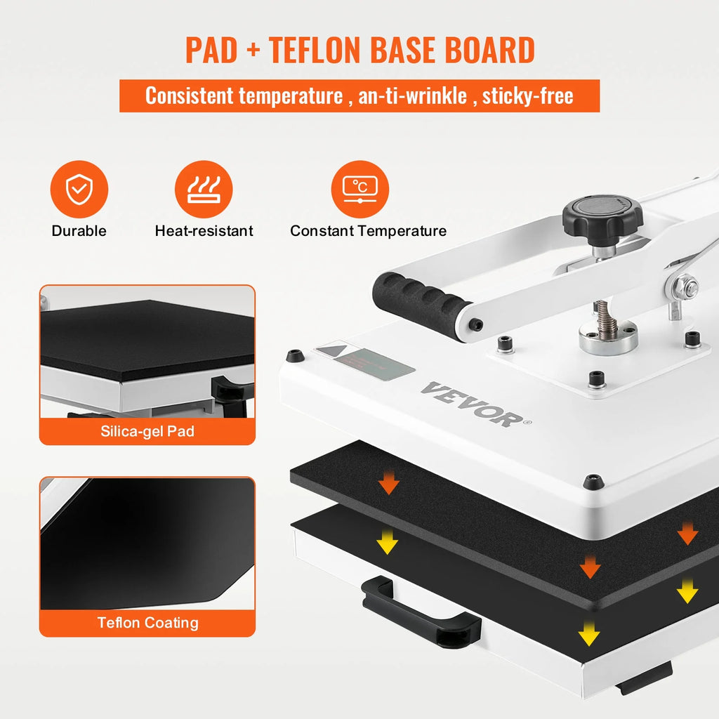 15"x15" Swing Away Heat Press Machine R89808