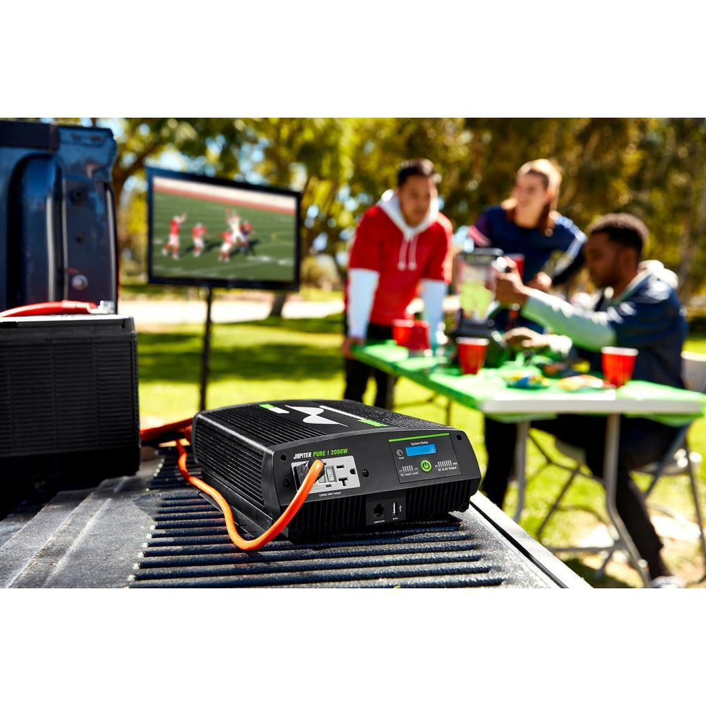 2000 Watt Continuous 4000 Watt Peak Pure Sine Wave Power Inverter X407945