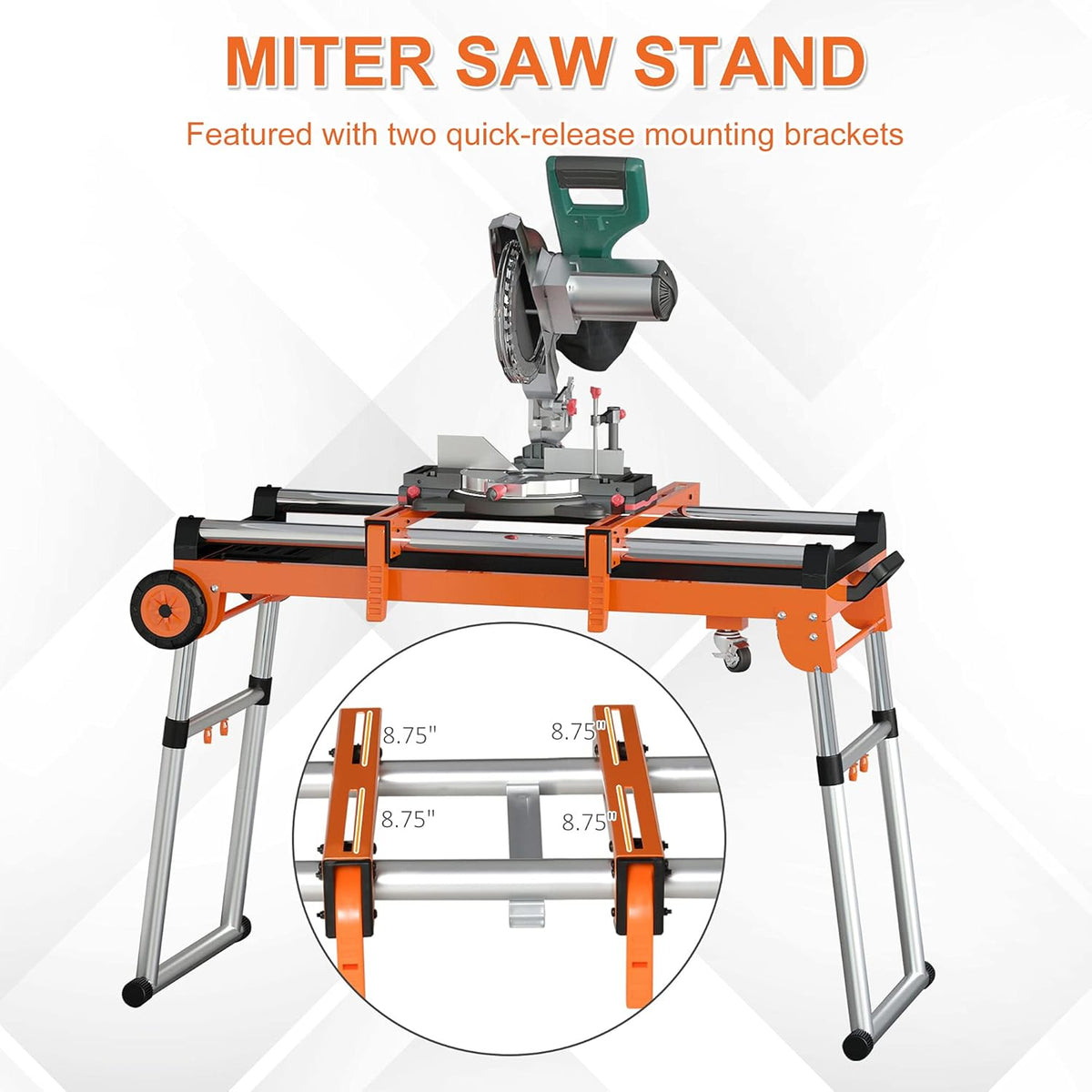 5-in-1 Folding Work Bench with Adjustable Legs S99536