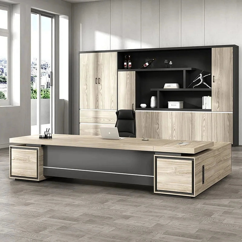 Executive Office Desk with Drawers Z1921