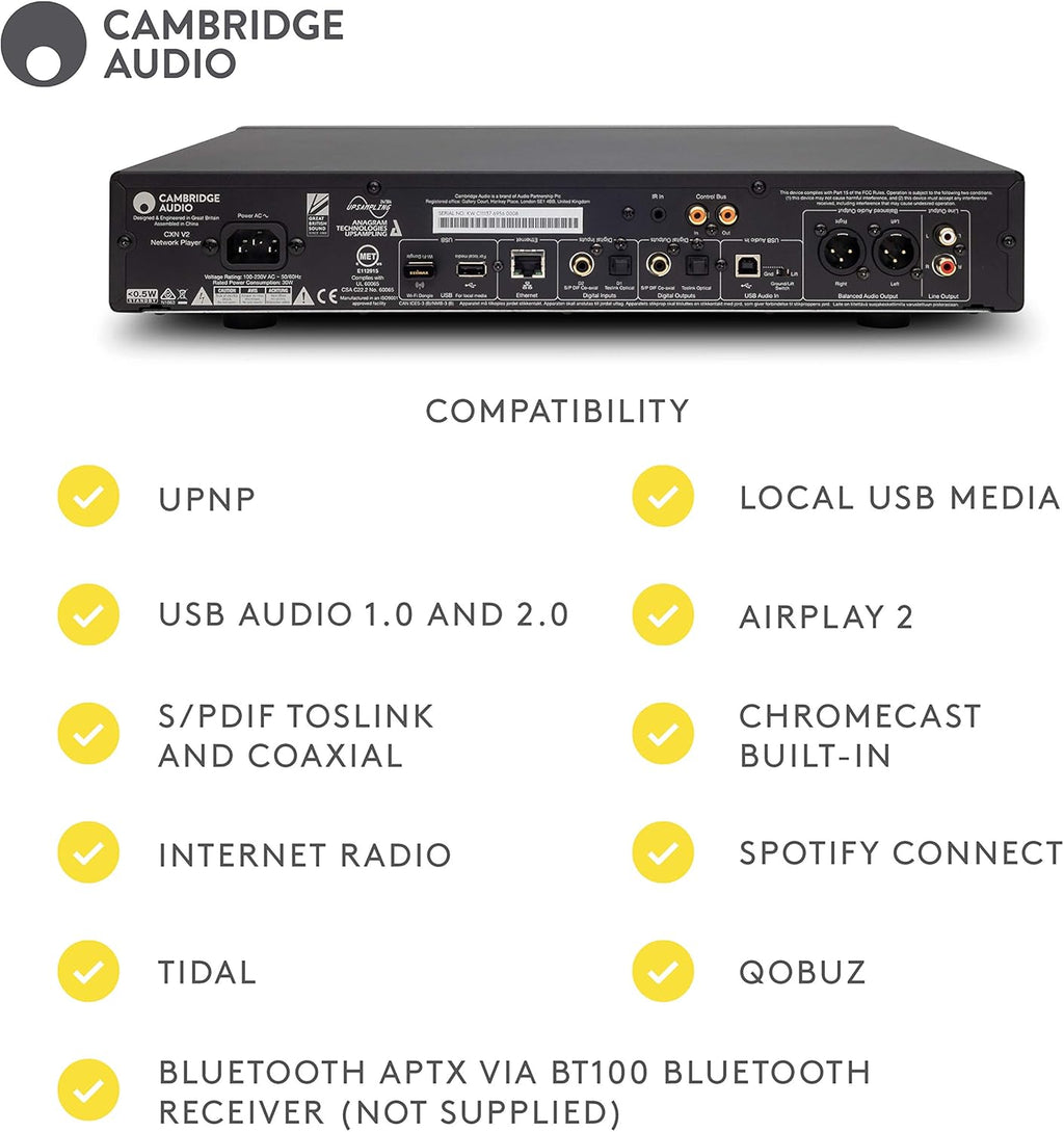 Lunar Grey Wireless Network Streamer J236951