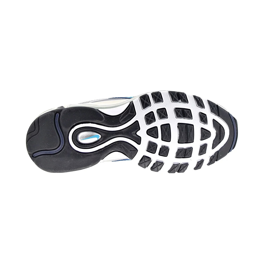 Metallic Silver Chlorine Blue Shoes G792