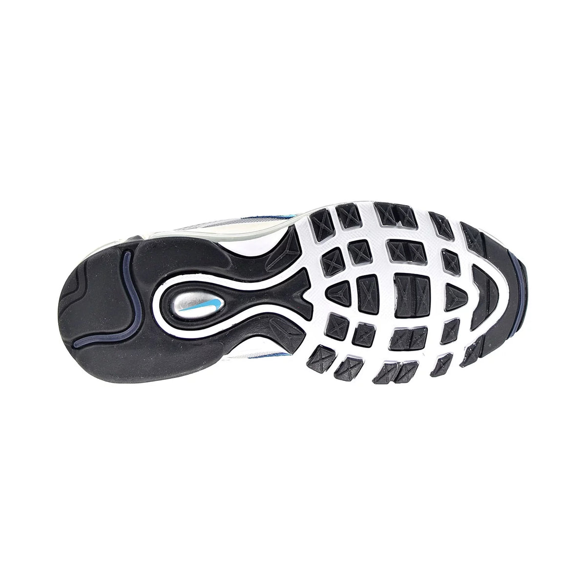 Metallic Silver Chlorine Blue Shoes G792