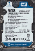 500GB SATA 2.5 Hard Drive T87091