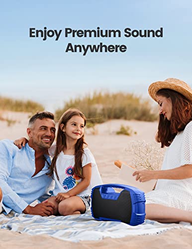 IPX7 Waterproof 40W Portable Bluetooth Speaker with Subwoofer G8815