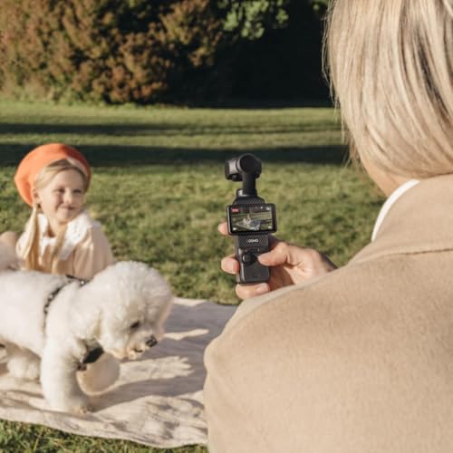 Vlogging Camera with 1'' CMOS & 4K/120fps Video, 3-Axis Stabilization, 2" Rotatable Touchscreen X1085