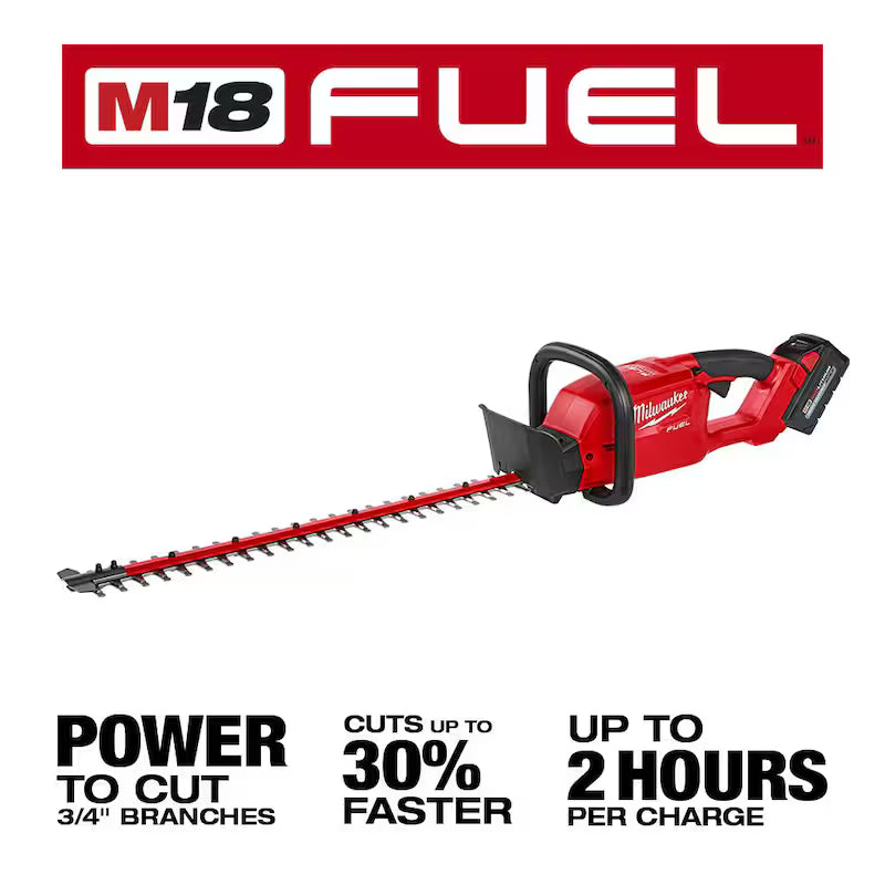 18V Lithium-Ion Brushless Cordless String Trimmer and Hedge Trimmer Combo Kit M86678