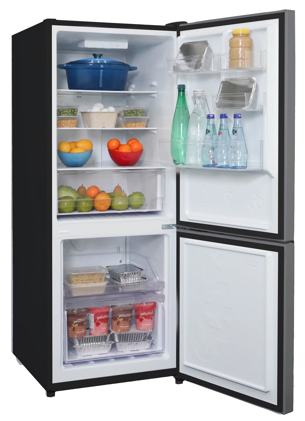 10 Cu. ft. Compact Bottom Mount Freezer Stainless Steel D314