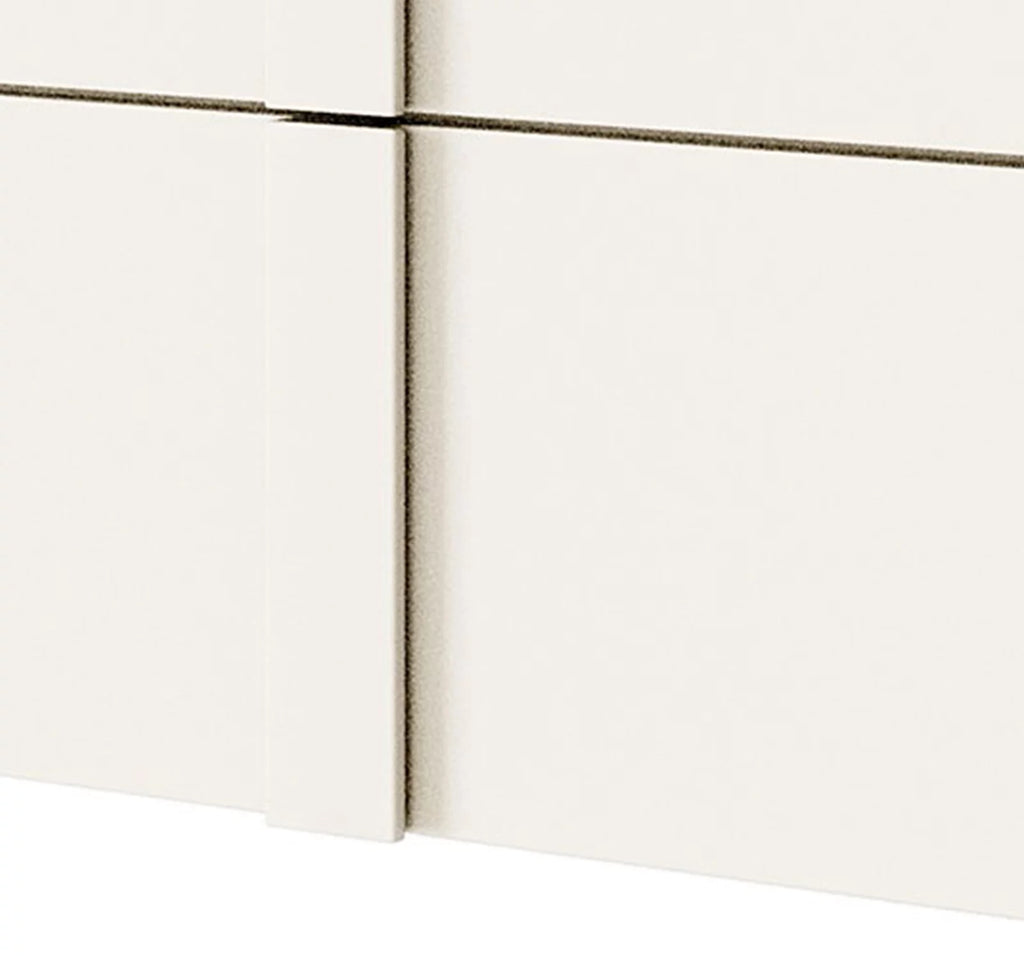 Half Gloss White 6 Drawer Dresser Z295327
