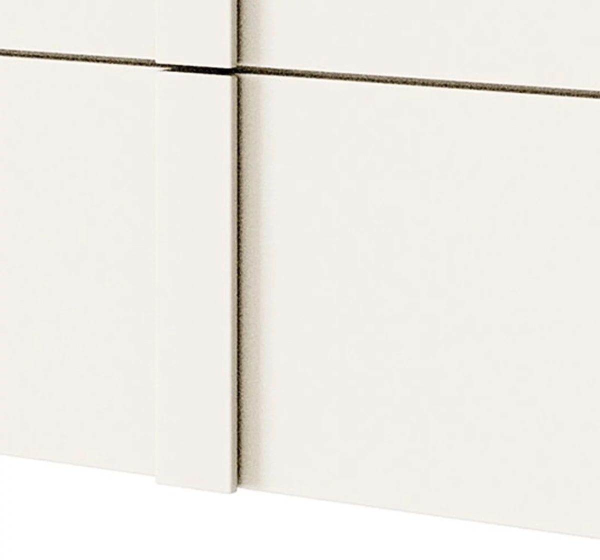 Half Gloss White 6 Drawer Dresser Z295327
