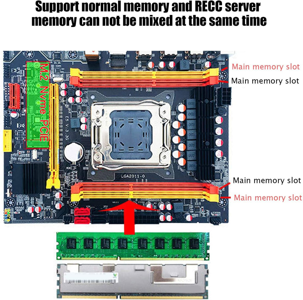 LGA 2011 DDR3 Motherboard E1013