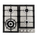 24 Gas Cooktop Stainless Steel 4 Sealed Burners K5834