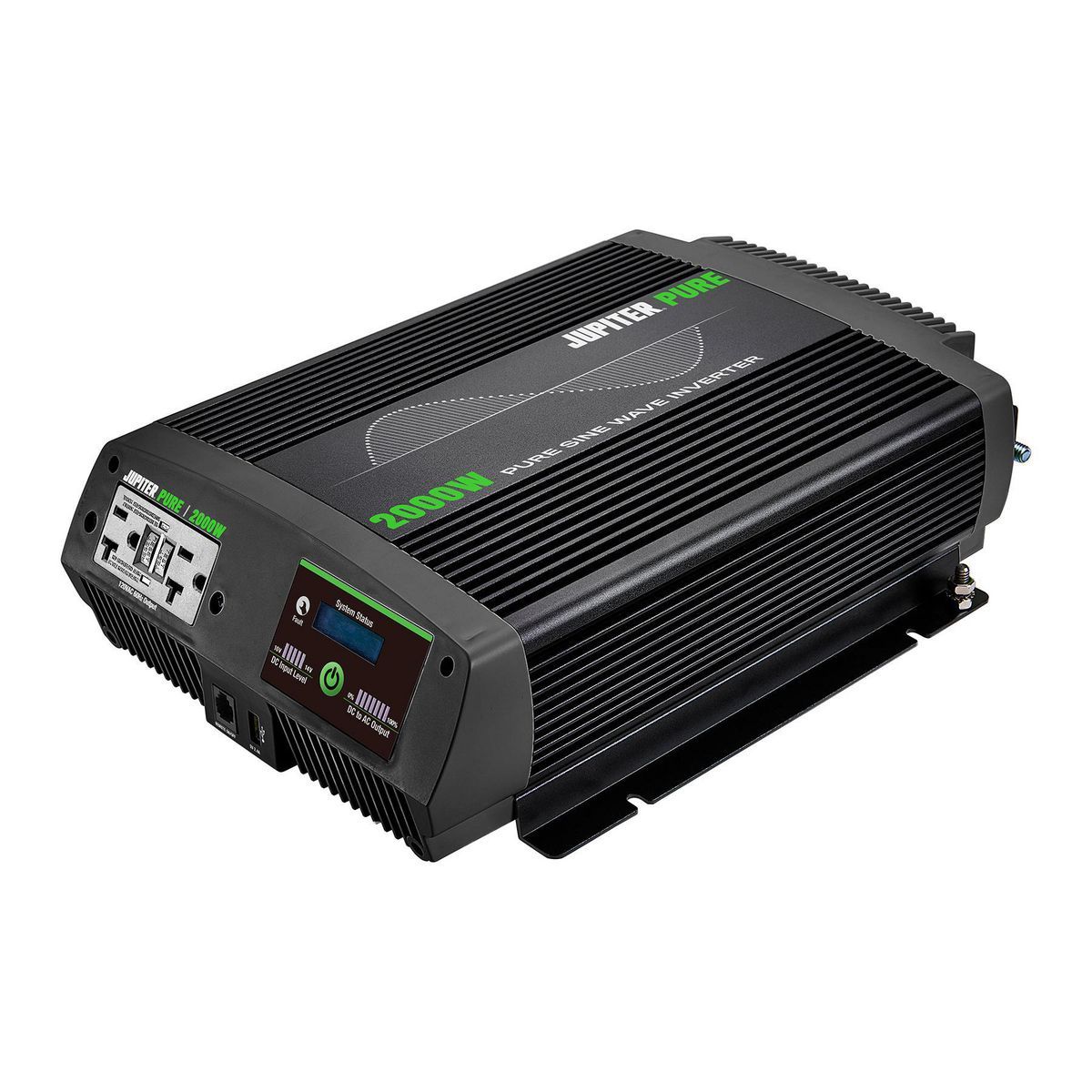 2000 Watt Continuous 4000 Watt Peak Pure Sine Wave Power Inverter X407945