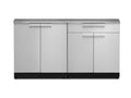 3 Piece Stainless Steel Outdoor Kitchen Cabinet Set Q169