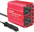 150W Car Power Inverter 12V to 110V AC with Dual USB L10290