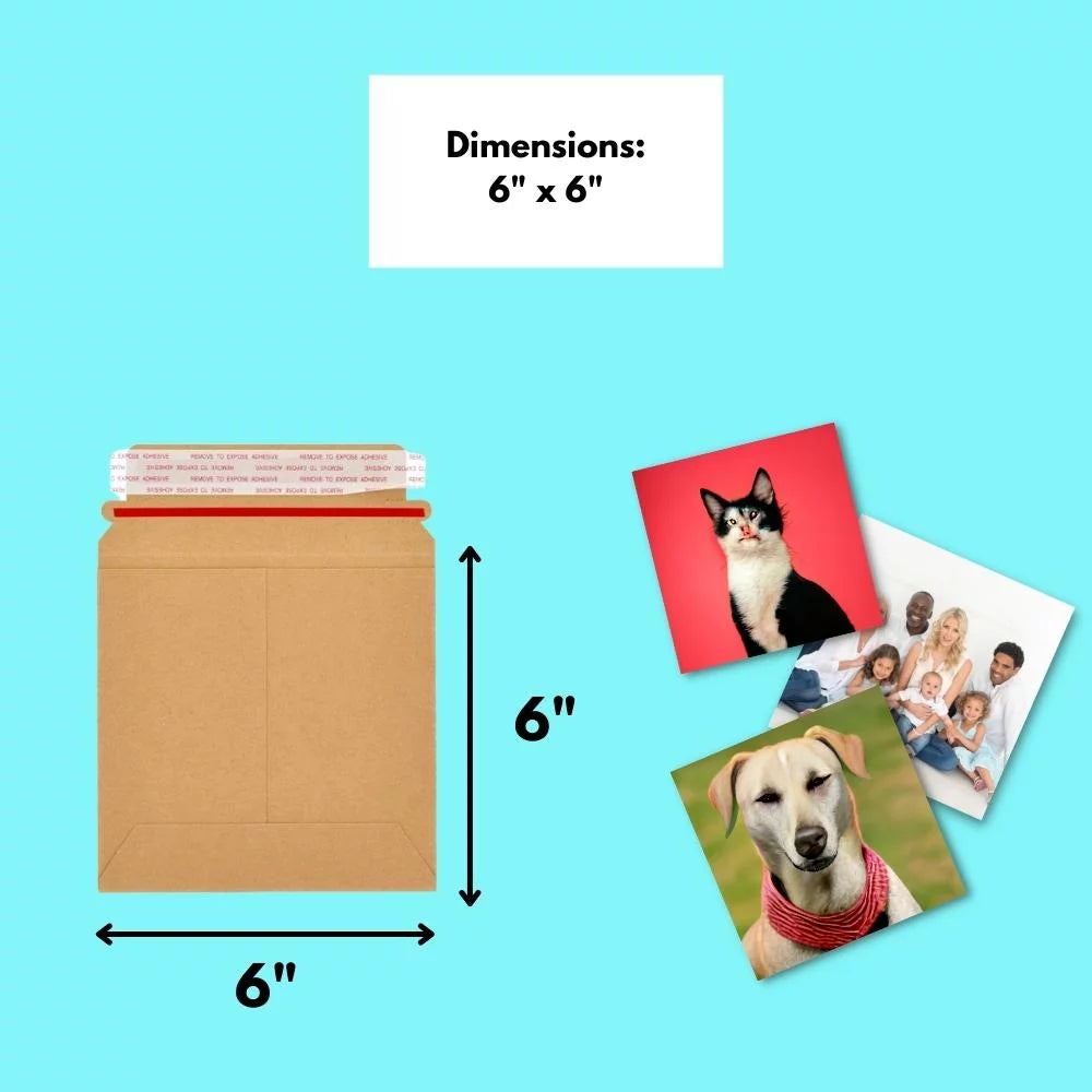 7200 Pack Rigid Mailers with Self Adhesive Seal G860