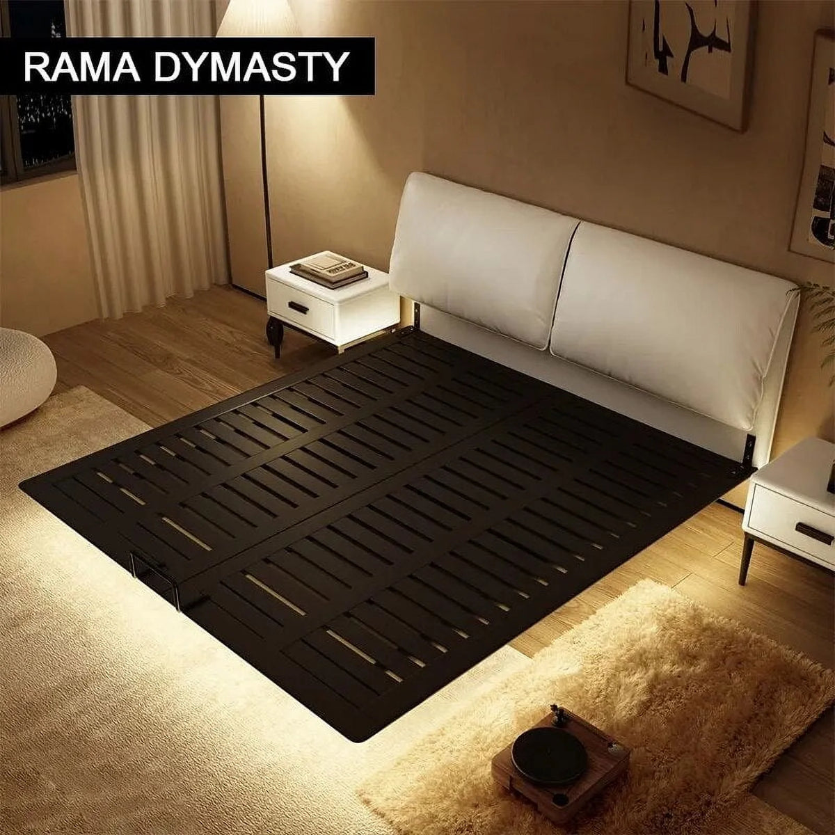 Leather Double Bed N744527