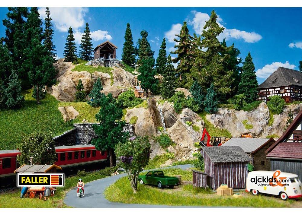 Cable-Way with Drive HO Scale Building Kit J382134