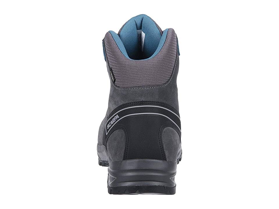 Wide Men's Shark Grey/Lake Blue Hiking Boots A2452