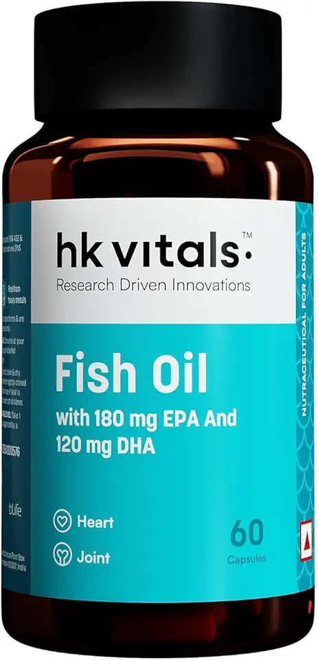 Omega 3 Fish Oil 1000mg 180mg EPA 120mg DHA J2771