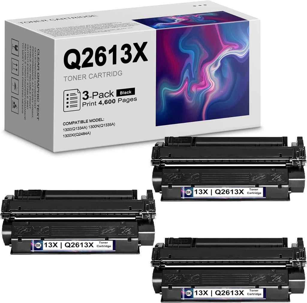 Black Compatible Toner Cartridge 3-Pack M85526