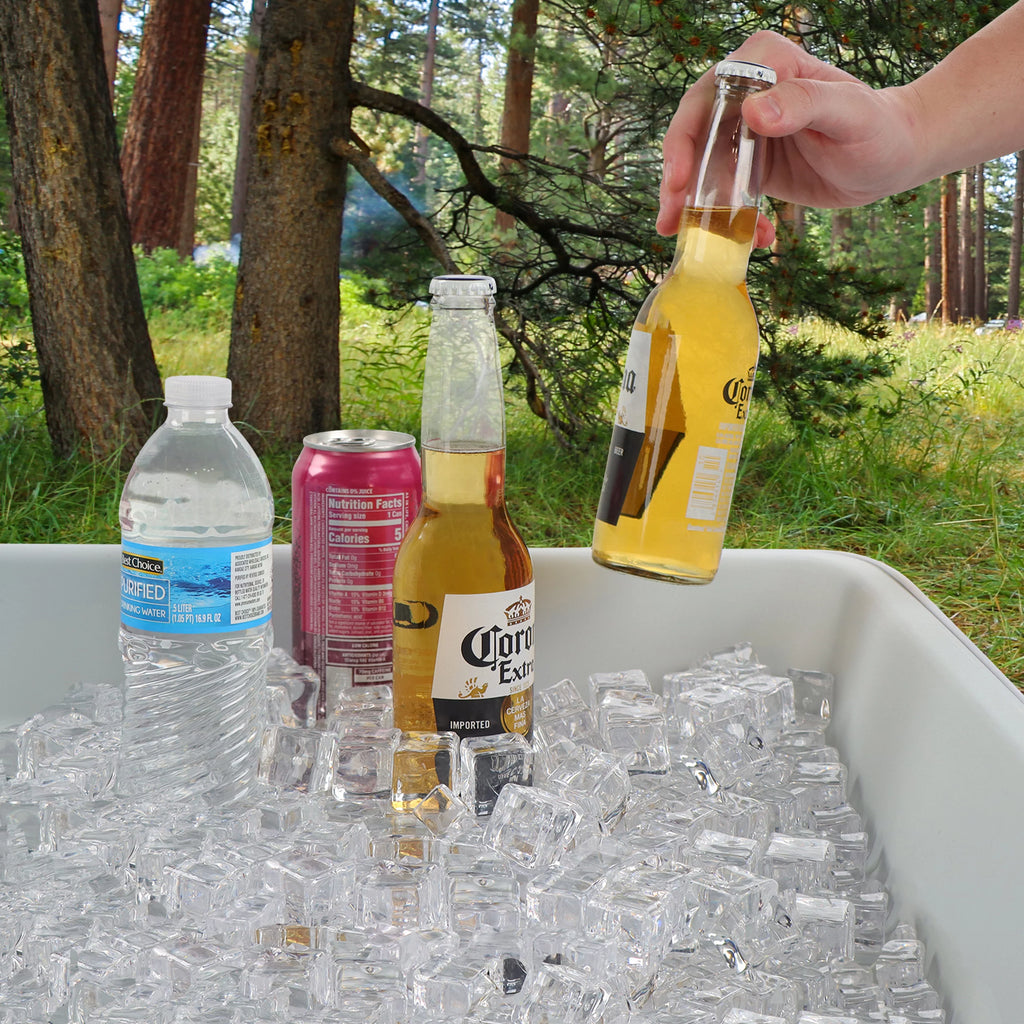 Folding Ice Cooler Table V198
